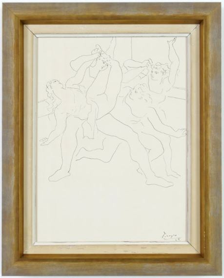 FOUR BALLET DANCERS by Pablo Picasso, 1946