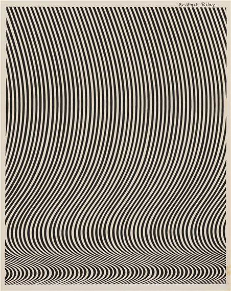Bridget Riley | Untitled (Work Drawing (1964 - 1965) | MutualArt
