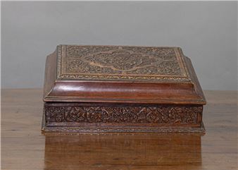 Rectangular case in Saint Lucia wood - César Bagard