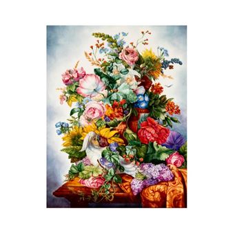 A Boehm Painted Porcelain Plaque - Elisabeth Merkuriewna Boehm