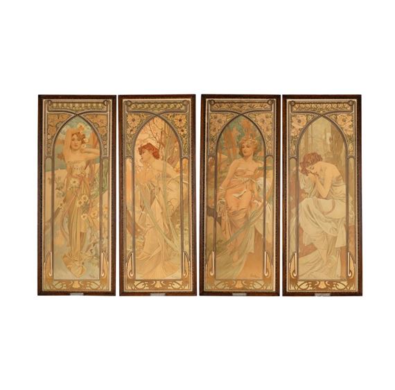 Heures du Jour (Times of the Day - Alphonse Mucha