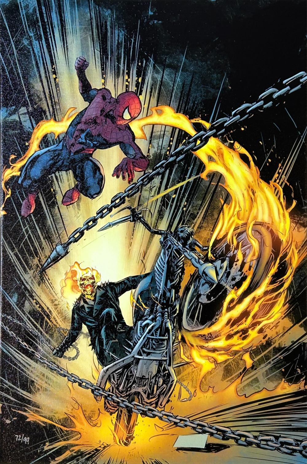 Roberto de la Torre | Amazing Spider-Man/Ghost Rider: Motorstorm #1 ...
