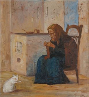 STARUSZKA I KOT - Abraham Messer