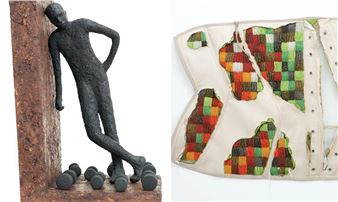 African Artists Explore Universal Themes of Human Struggles at ART X Lagos 2025