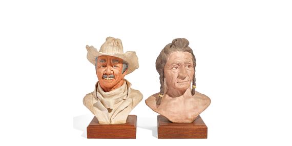Edward J. Rohn | Indian Head #50, Mexican Head #50 | MutualArt