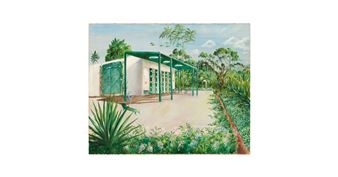 Brazilian Fazetta
oil on canvas, apparently unsigned
13 x 16in (33 x 40.6cm