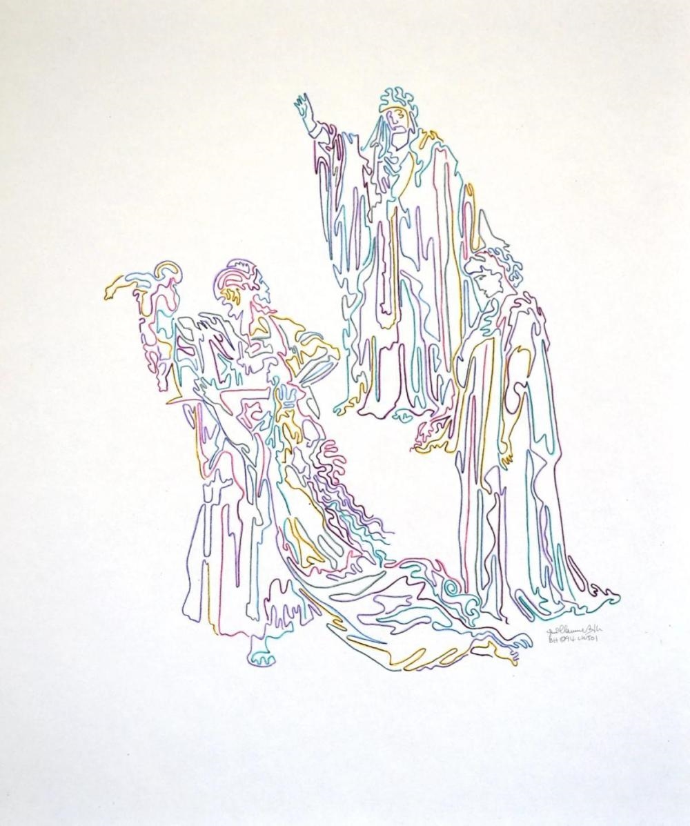 Guillaume A. Azoulay | Color Pencil Drawing on paper | MutualArt