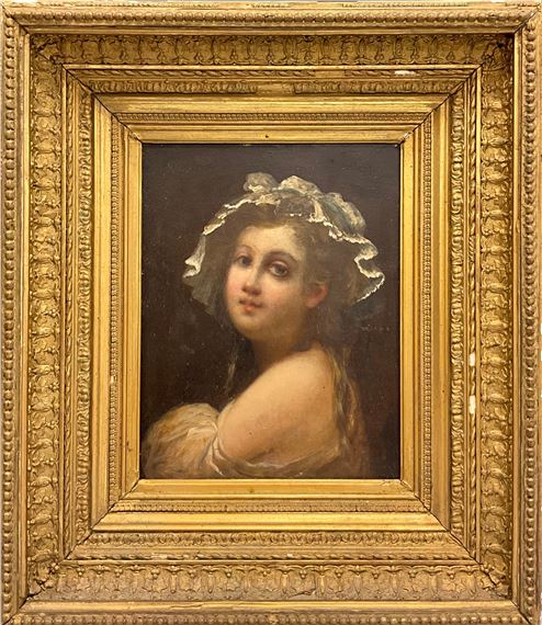 Portrait of a young lady - Jean-Baptiste Greuze