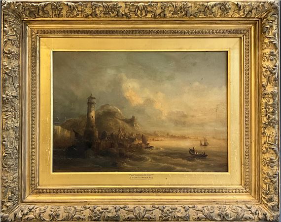 The Yorkshire Coast, the Lighthouse - Joseph Mallord William Turner