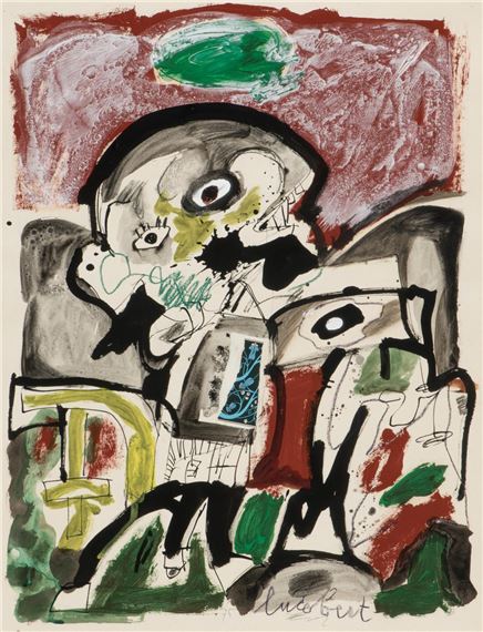 Lucebert | Untitled (1975) | MutualArt