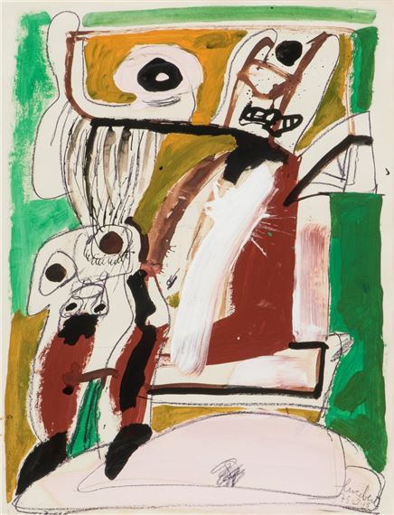 Lucebert | Untitled (1975) | MutualArt