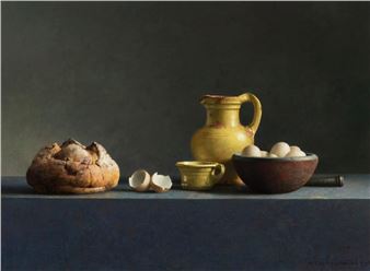 Stilleven met Vermeerbrood