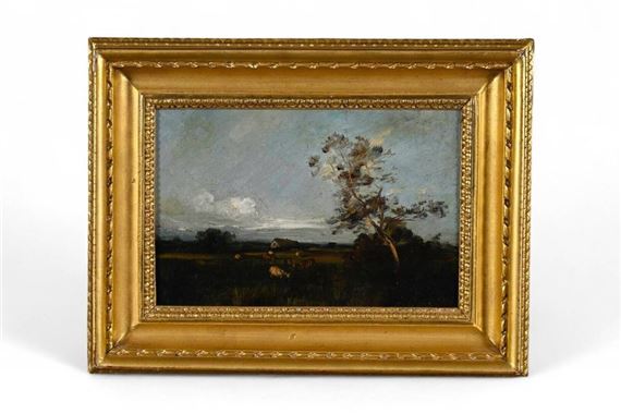 Cows in the Meadow - French School, 18th Century