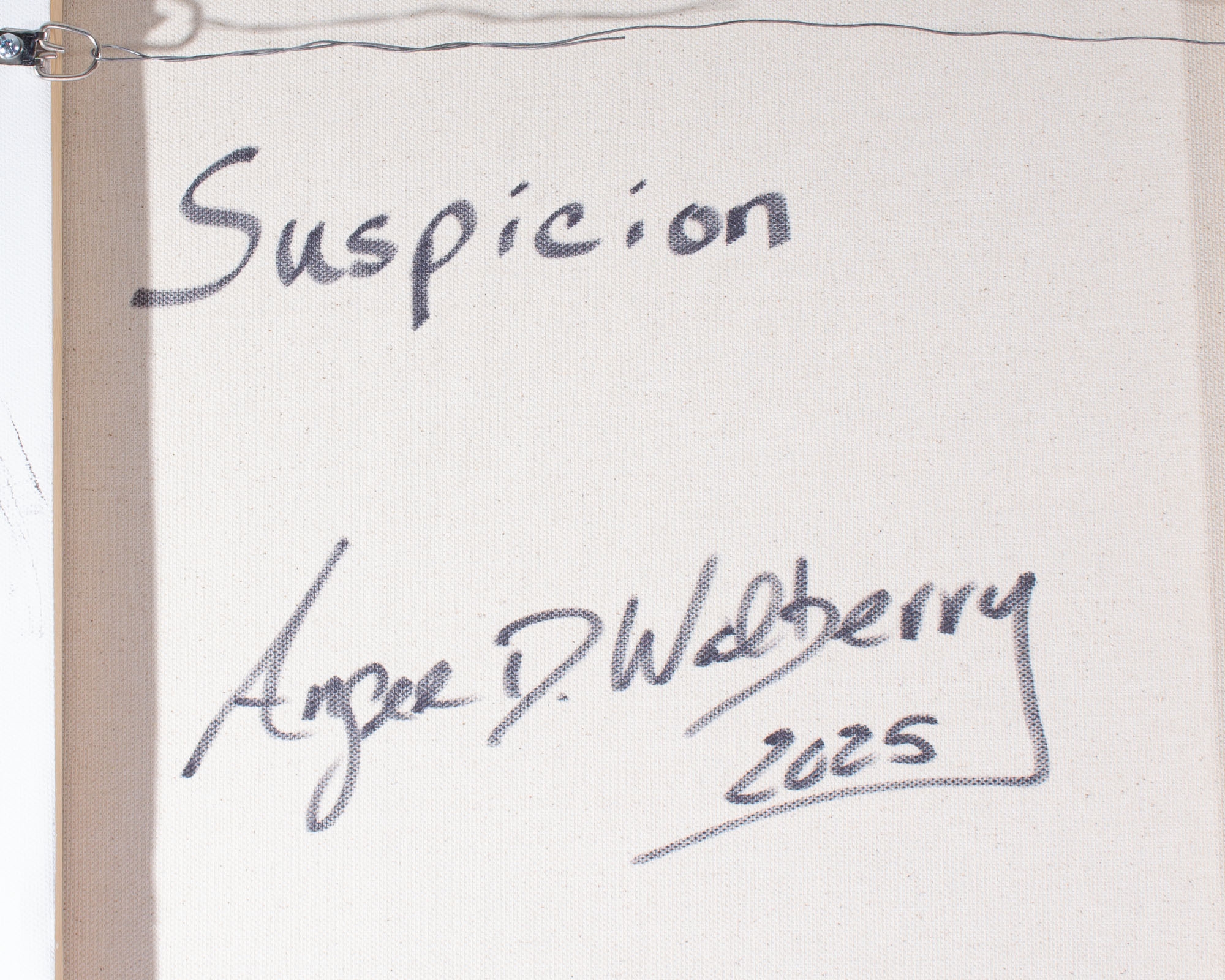 Angee Walberry | Suspicion (2025) | MutualArt