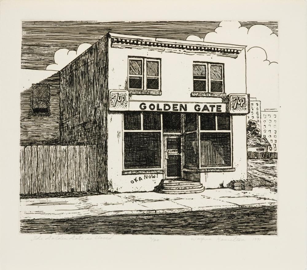 Wayne Hamilton | The Golden Gate is Closed (1991) | MutualArt