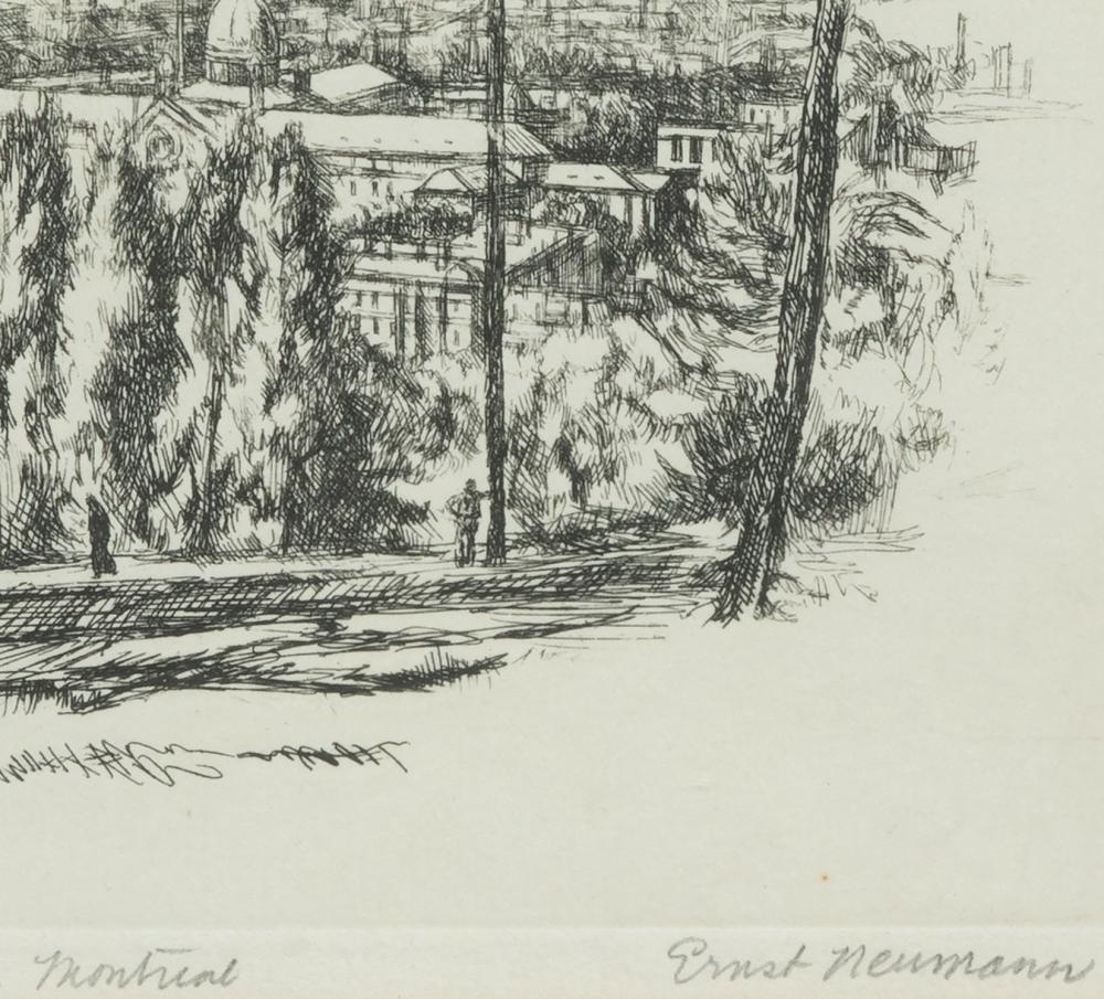 Ernst Neumann | View from Cote de Nieges, Montreal | MutualArt