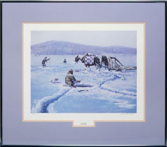 Ken Lonechild | A Big Pickerel | MutualArt