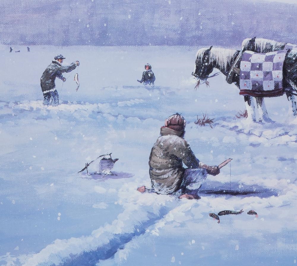Ken Lonechild | A Big Pickerel | MutualArt