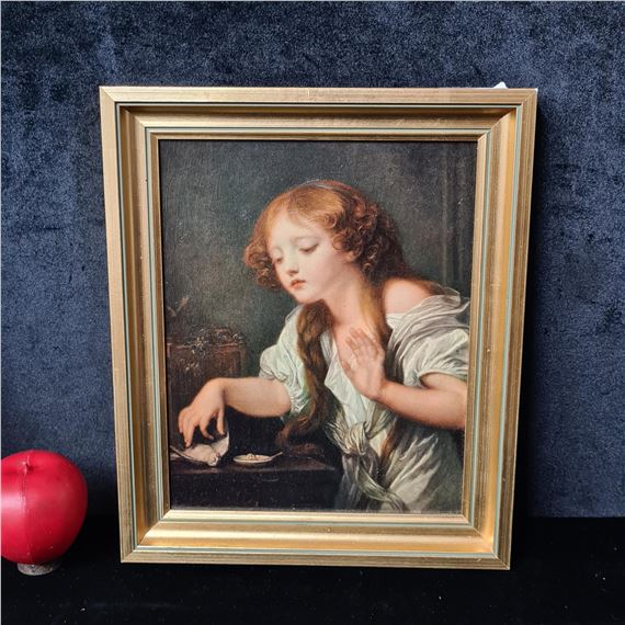 The Dead Bird - Jean-Baptiste Greuze