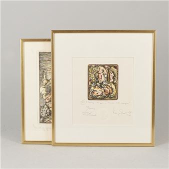 Segerns bröd, Damen med spegeln