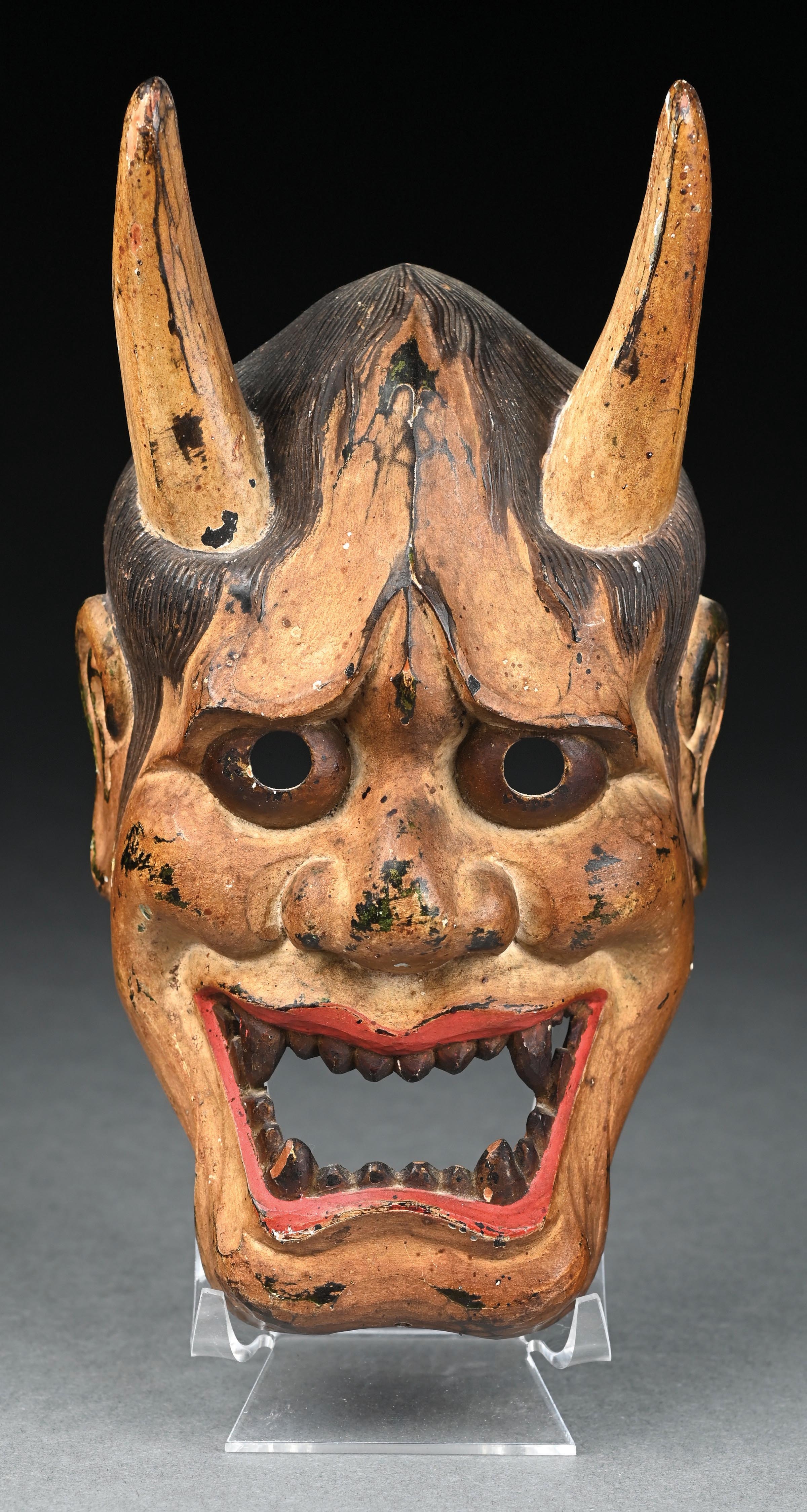 Tessai Kano | Hannya Noh mask | MutualArt