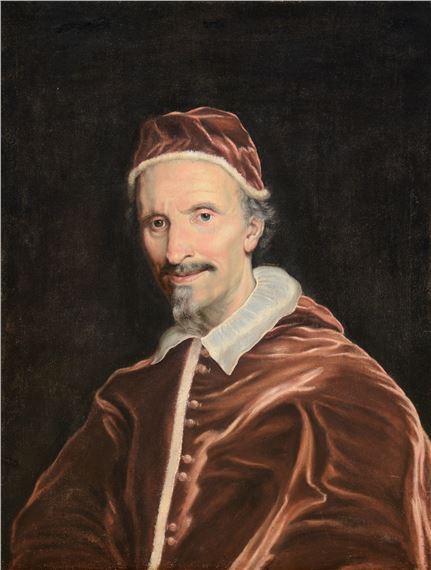 Il Baciccio | Portrait of Pope Clement IX Rospigliosi | MutualArt