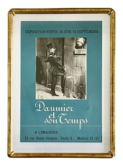 Daumier et son Temps Exposition Vente Poster - Honoré Daumier