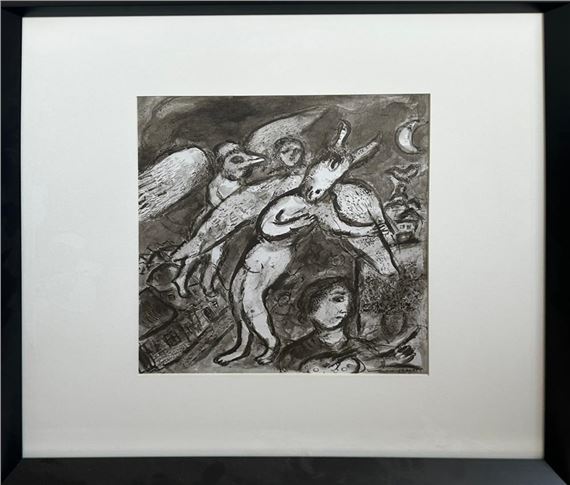 Celestial Lovers - Marc Chagall