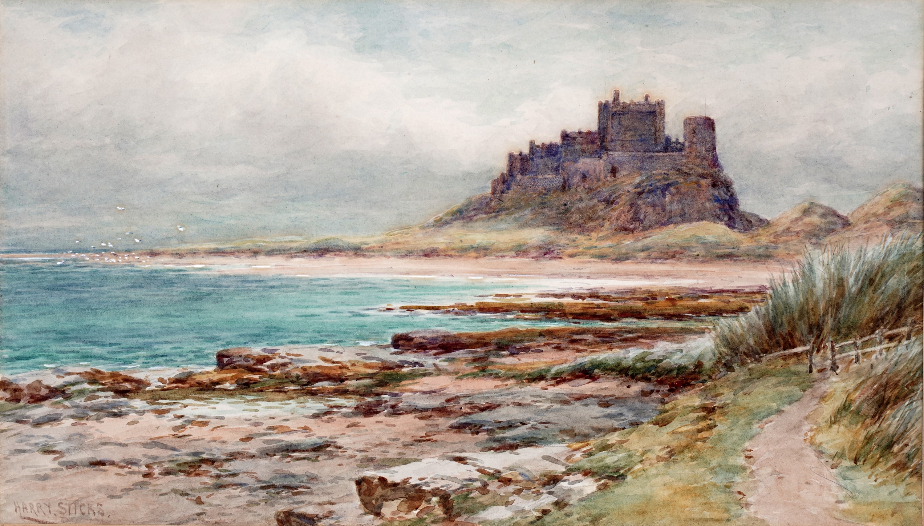 Harry James Sticks | Bamburgh Castle | MutualArt