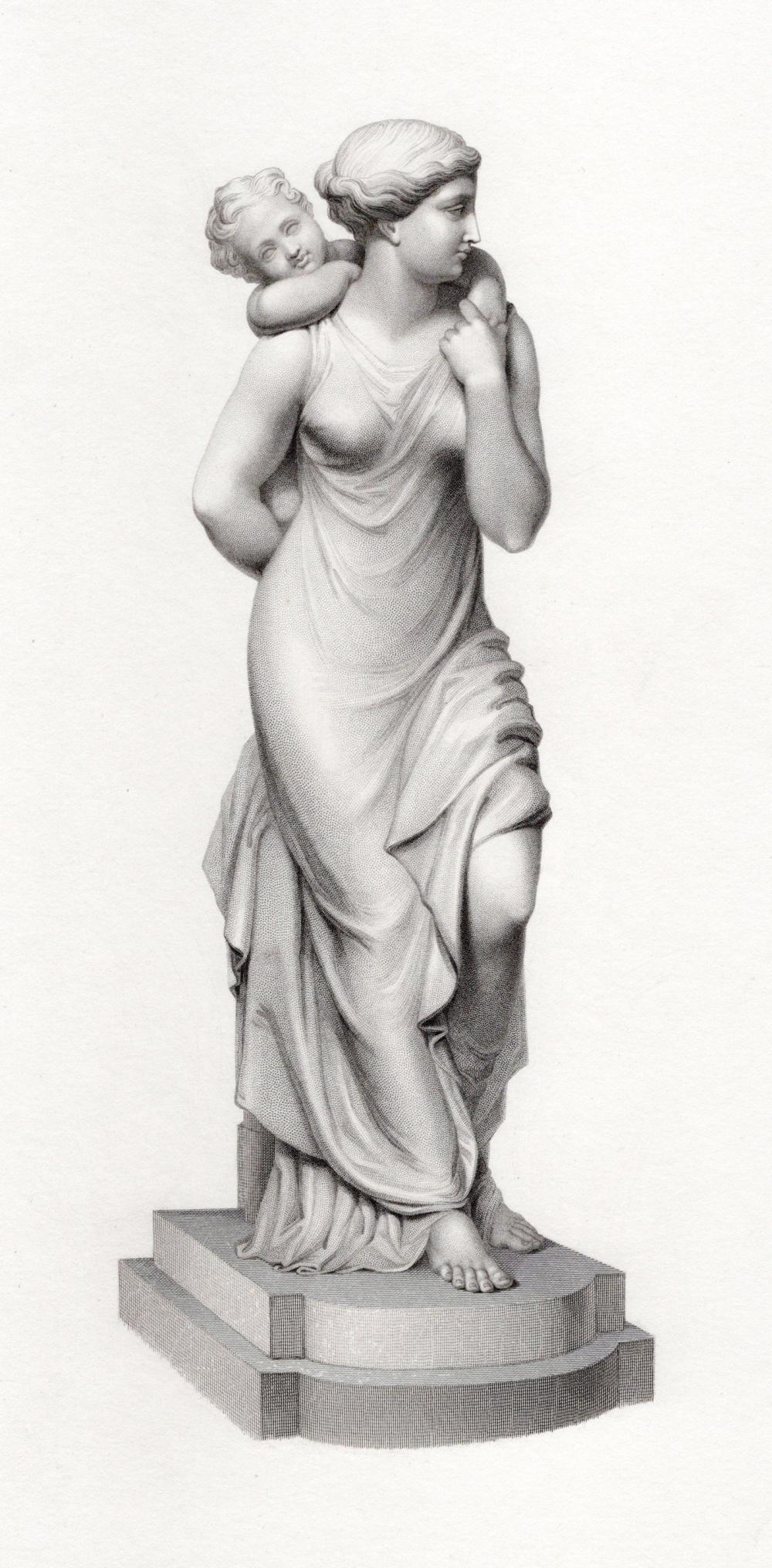 E B Stephens | Mother's Love (1859) | MutualArt
