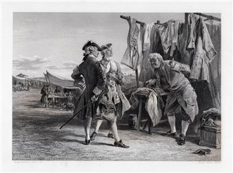 The Altercation between the Peddler and Cleveland at the Fair of Kirkwall