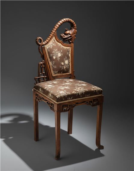 Dragon Side Chair by Gabriel Viardot, circa 1910