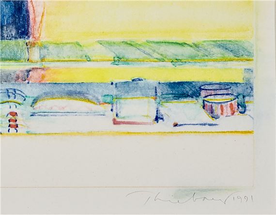 Wayne Thiebaud | Counter Lady (1991) | MutualArt
