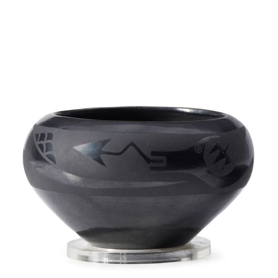 San Ildefonso Pueblo, (1887-1980 by Maria Montoya Martinez, 1887