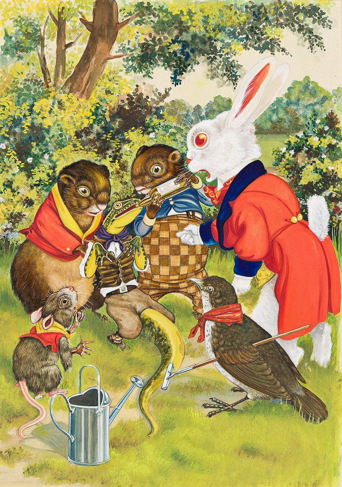 D.r. Sexton | The White Rabbit and Bill the Lizard (1932) | MutualArt