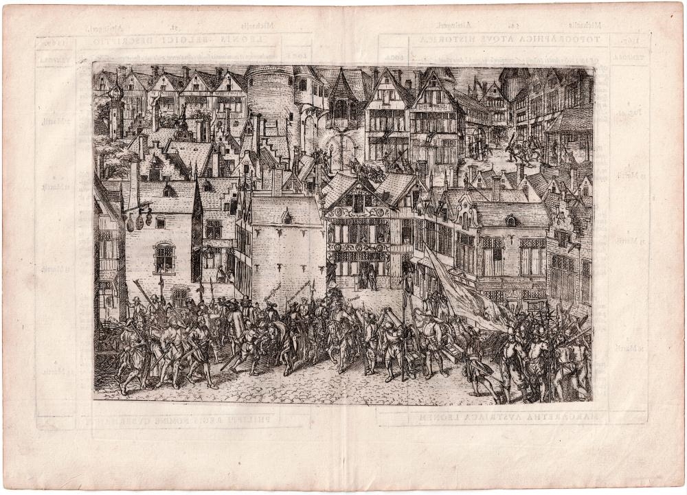 Franz Hogenberg | Calvinist uprising in Antwerp quelled (1567 - 1570 ...
