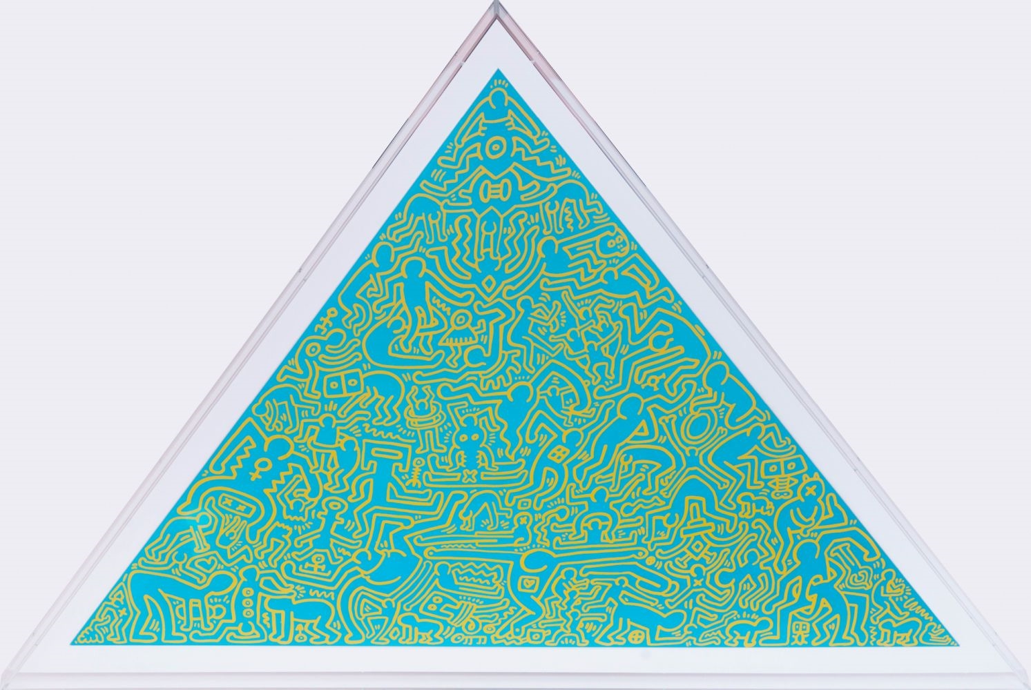 Keith Haring | Pyramid (1989) | MutualArt