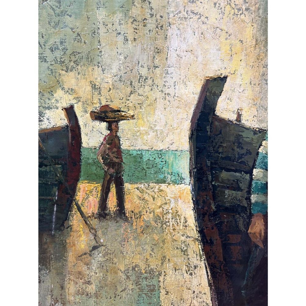 Kenneth Knowles | French Boy & a Boat (Circa 1980s) | MutualArt
