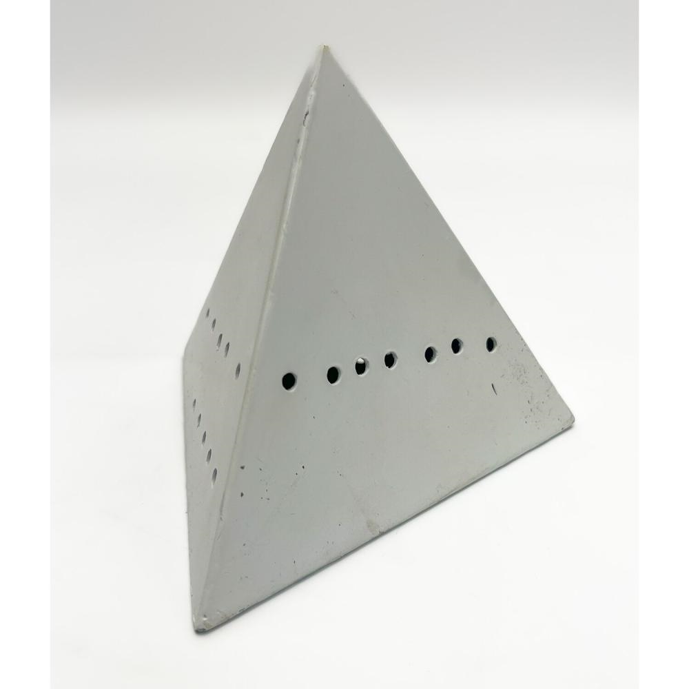 Lucio Fontana | 5 Metal Pyramids | MutualArt