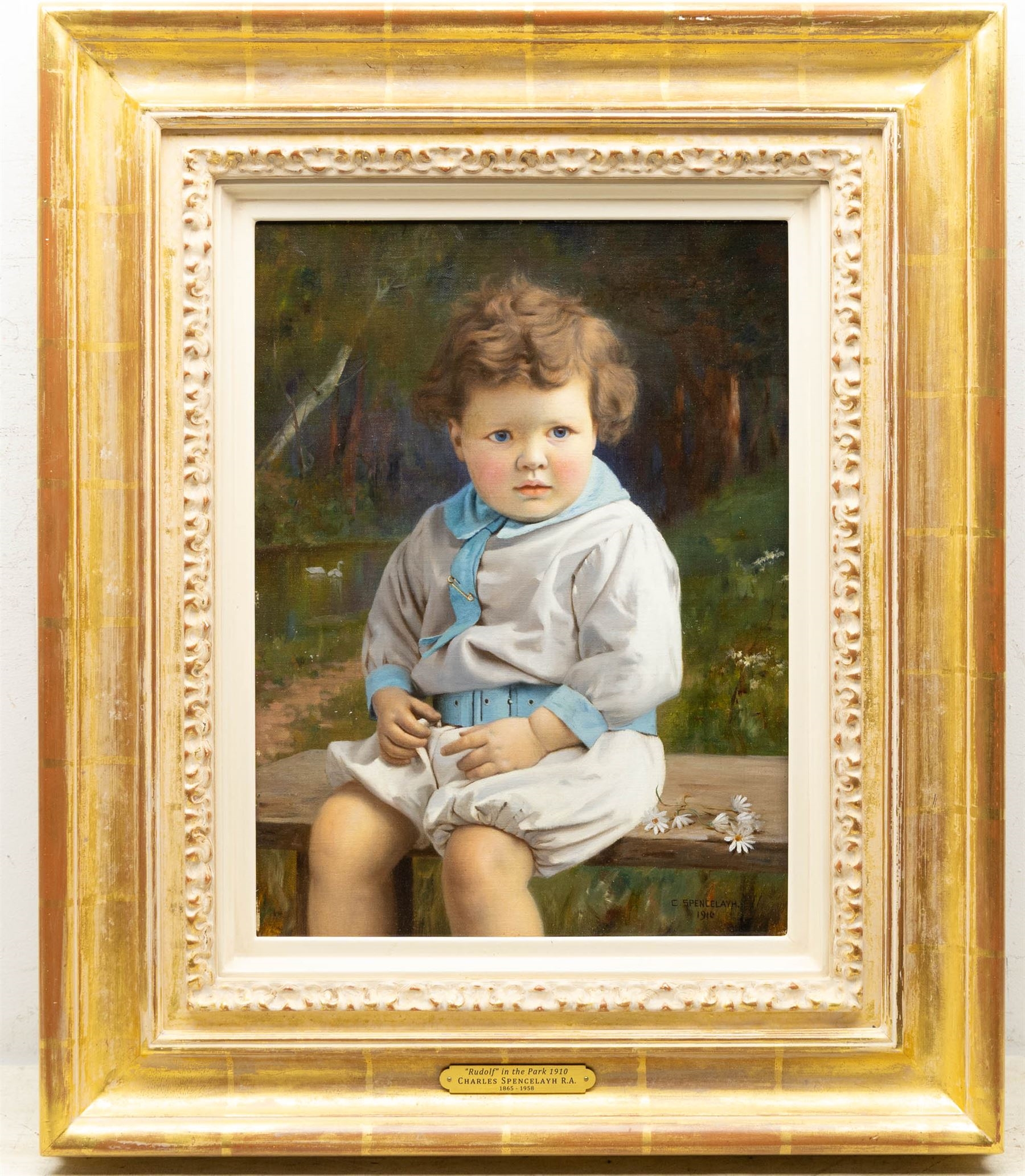 Charles Spencelayh | Portrait of 'Rudolph (1910) | MutualArt