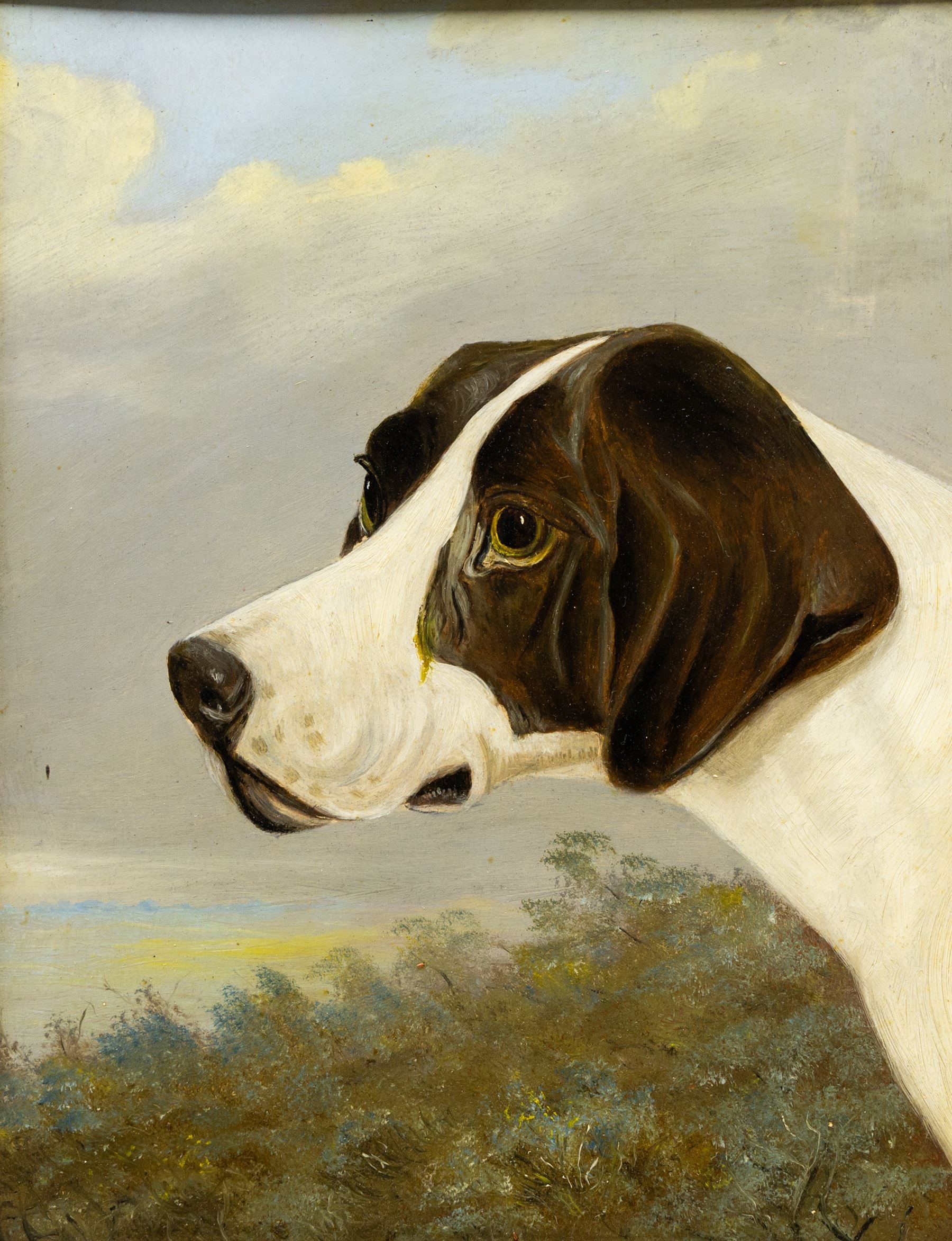 Colin Graeme Roe | Portrait two Gun Dogs | MutualArt