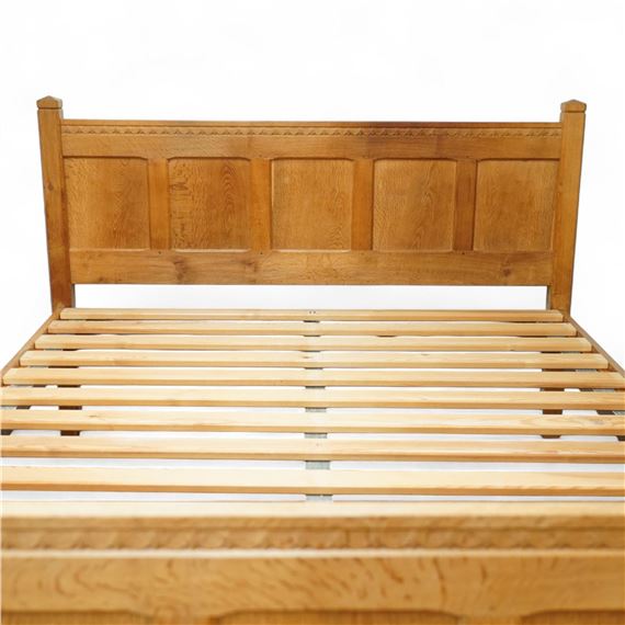 Colin Almack | Beaverman - Yorkshire oak 5' double bedstead | MutualArt