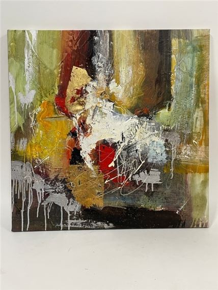 M. Wall | CONTEMPORARY ABSTRACT IMPASTO PAINTING | MutualArt