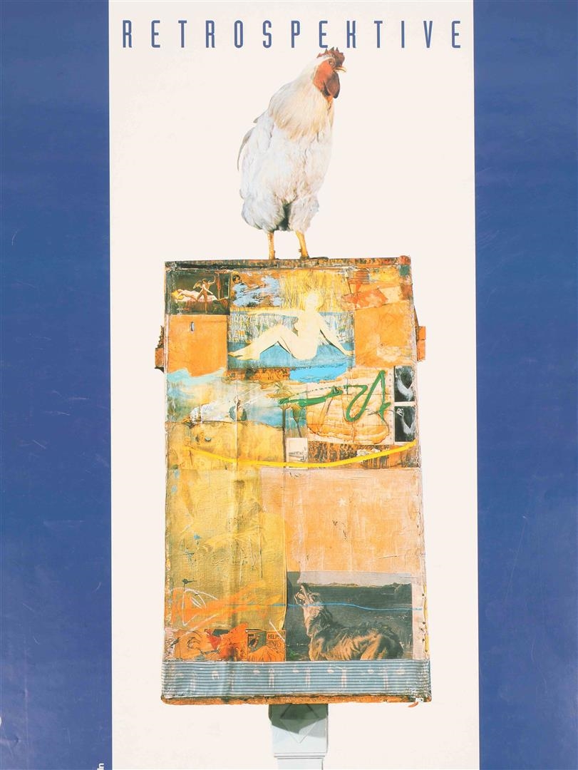 Robert Rauschenberg | Signed exhibition poster (1998) | MutualArt