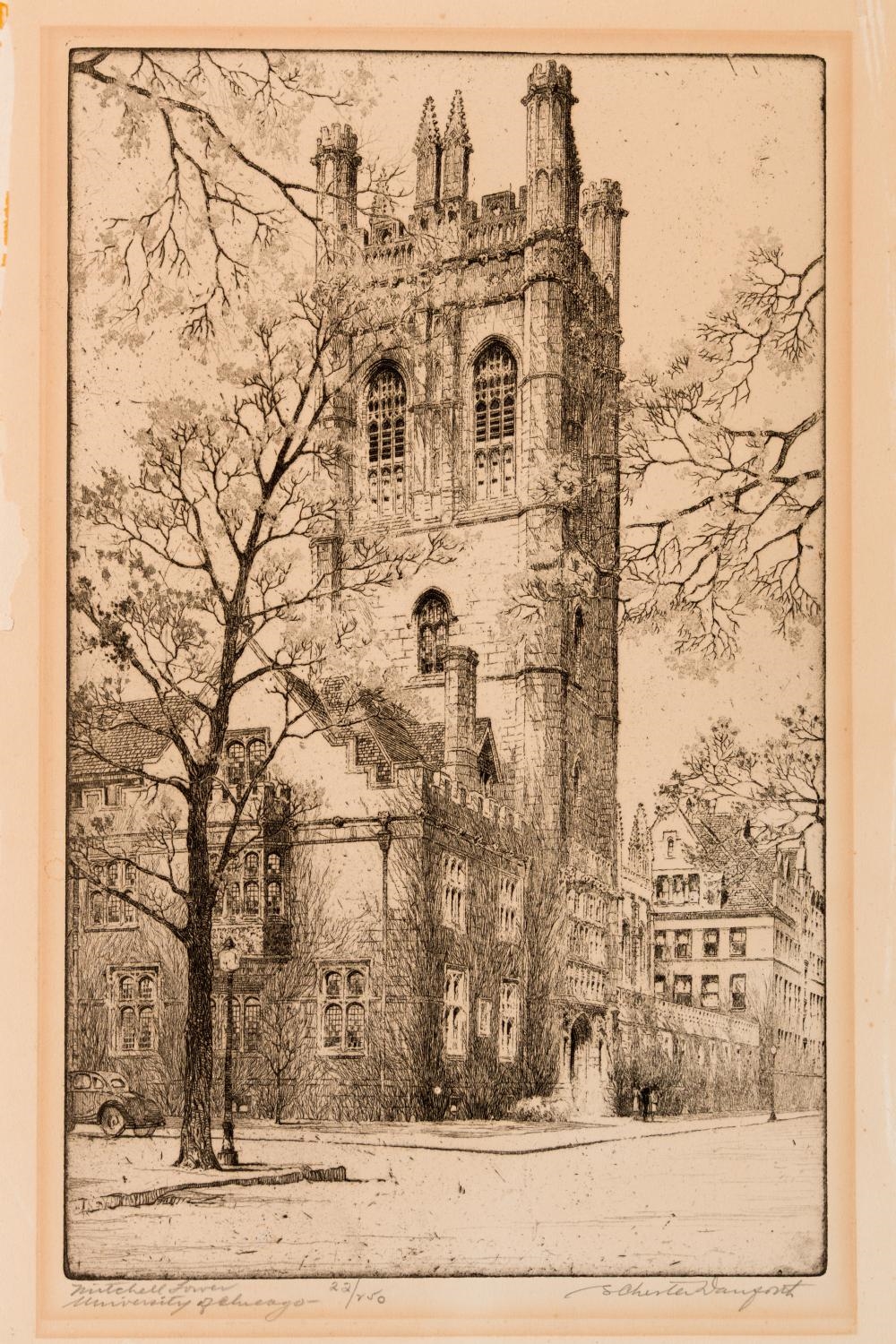 S. Chester Danforth | Quigley Memorial, Mitchell Tower, University of ...