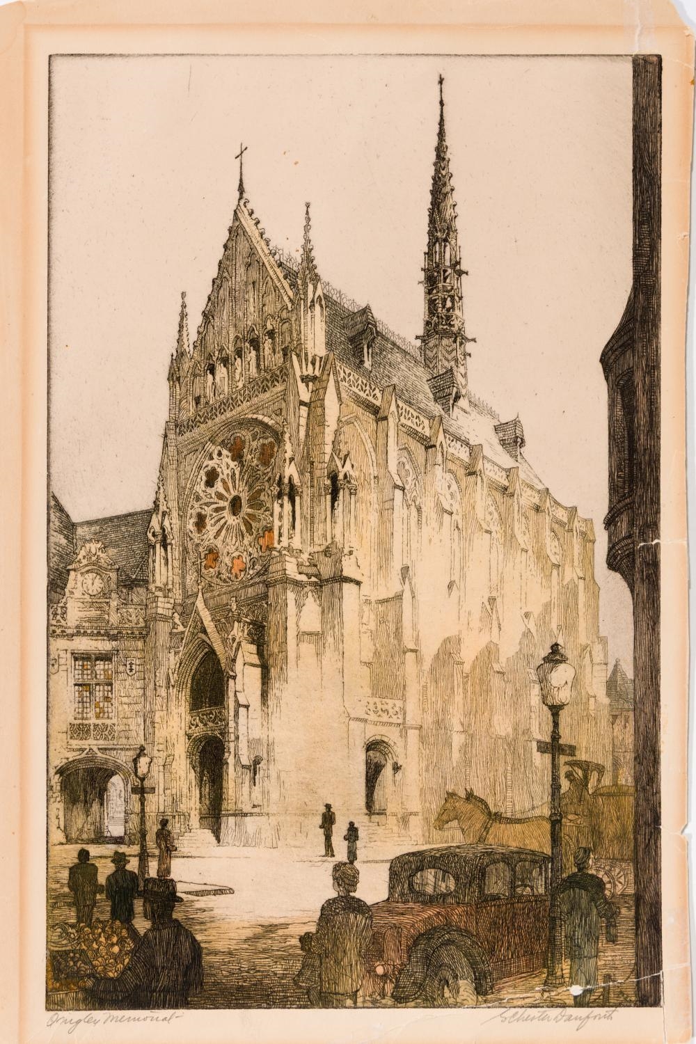 S. Chester Danforth | Quigley Memorial, Mitchell Tower, University of ...