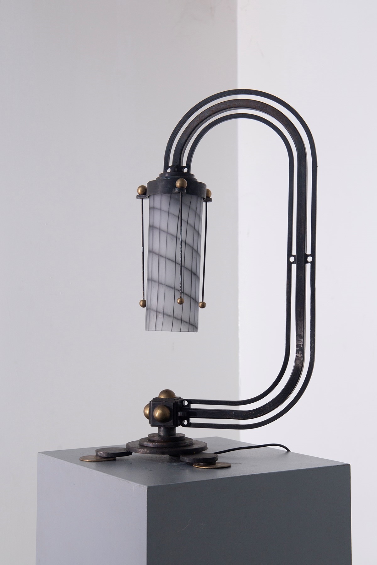 Roberto Fallani | Large table lamp (1991) | MutualArt