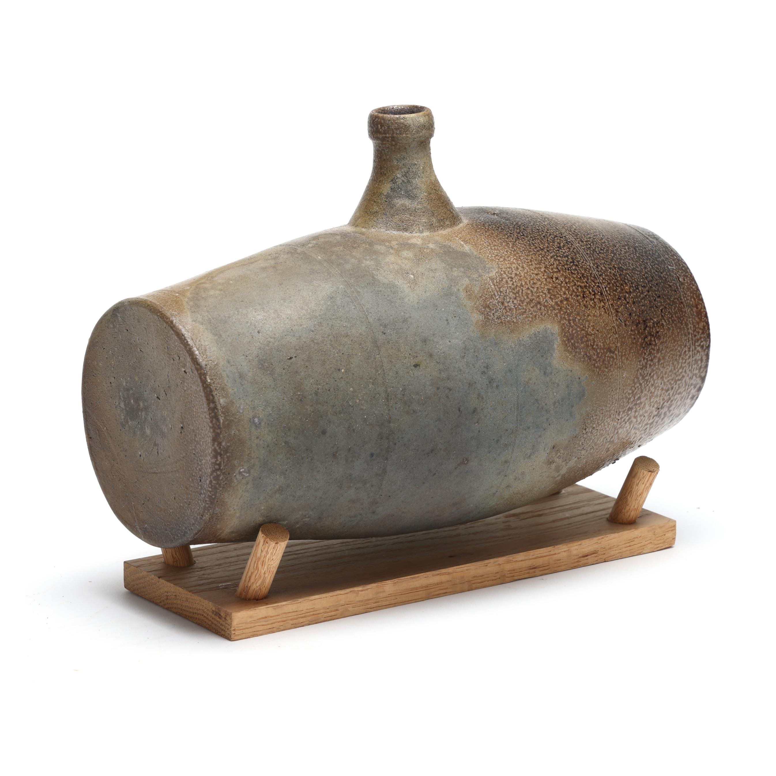Mark Hewitt | Ceramic Rundlet on Stand | MutualArt