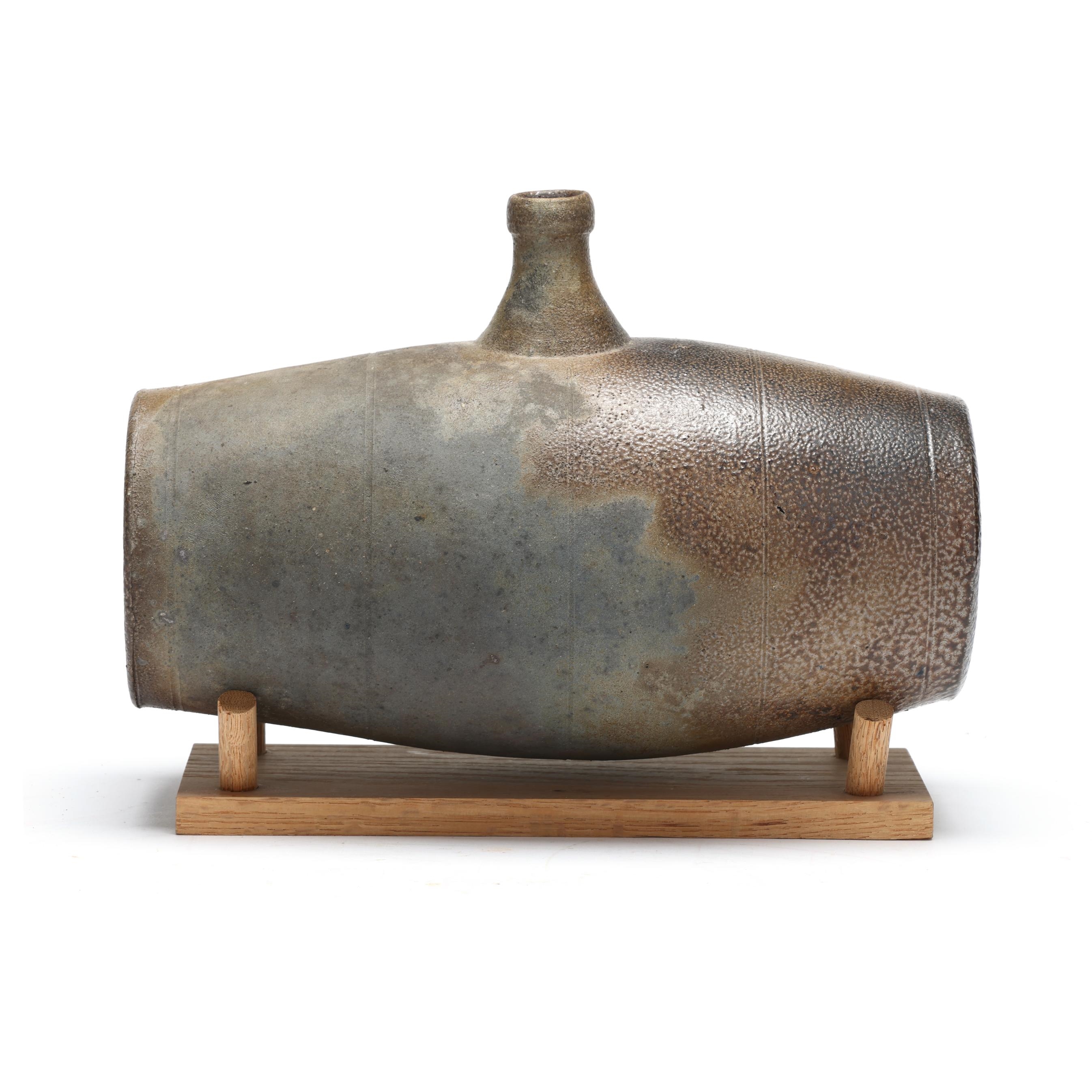 Mark Hewitt | Ceramic Rundlet on Stand | MutualArt