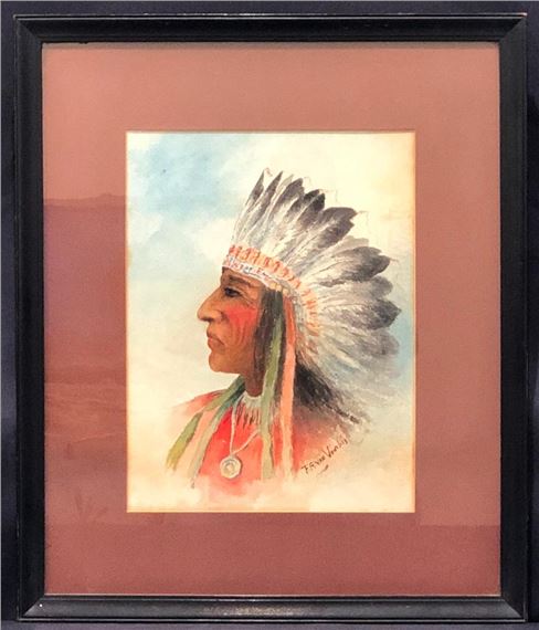 F.R. van Voorhis | Native American Chief | MutualArt